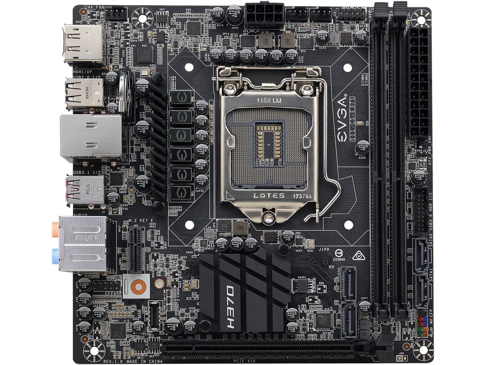 EVGA H370 Stinger LGA1151 DDR4 Mini ITX main image