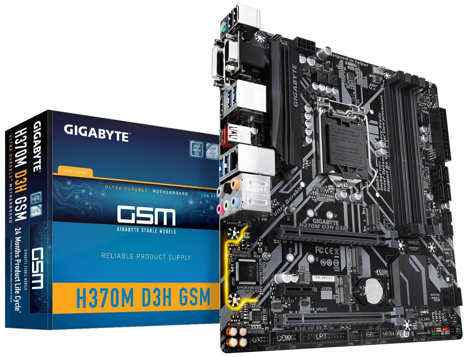 Gigabyte H370M D3H GSM DDR4 Micro ATX main image