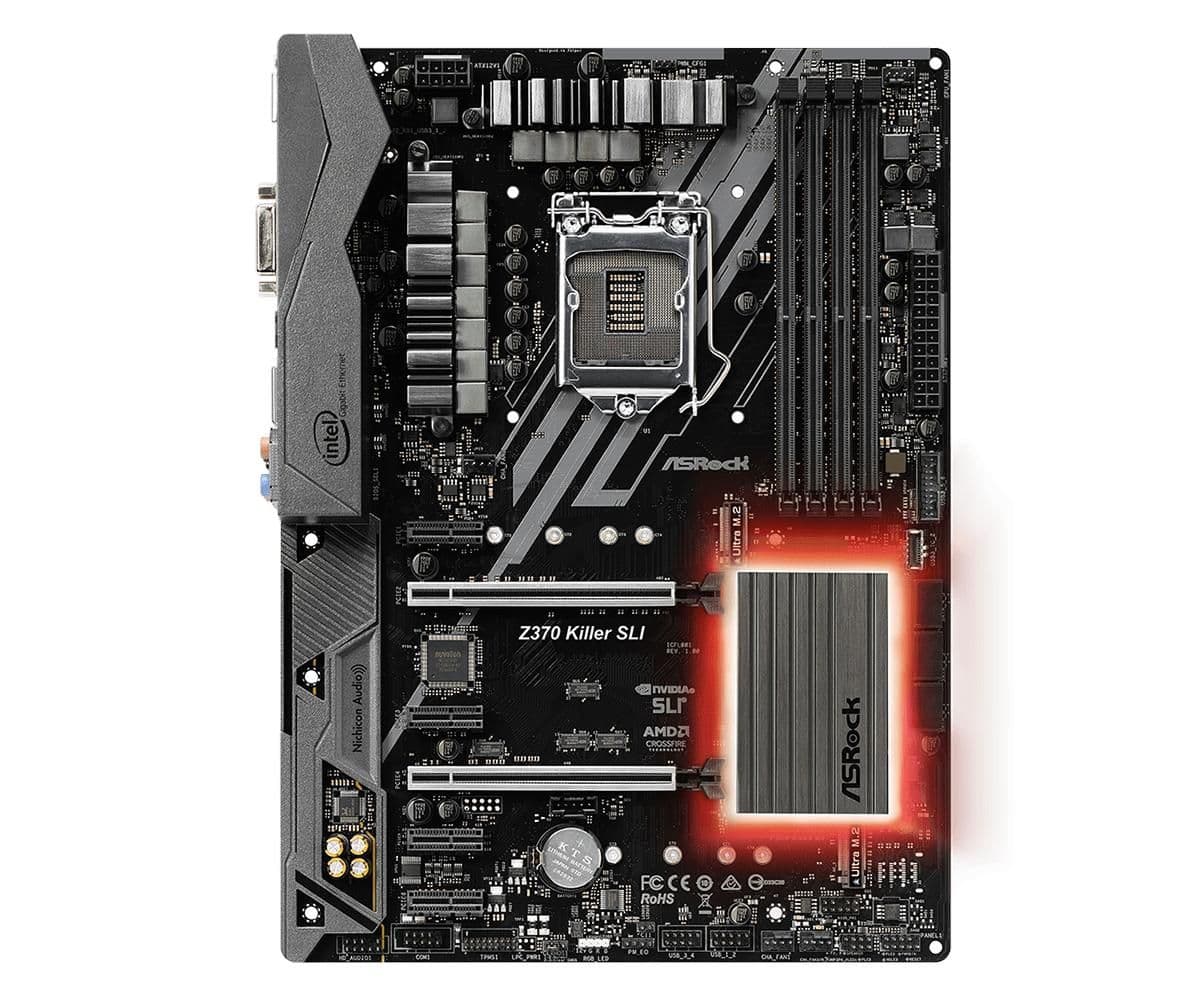 ASRock Z370 Killer SLI LGA1151 DDR4 ATX main image