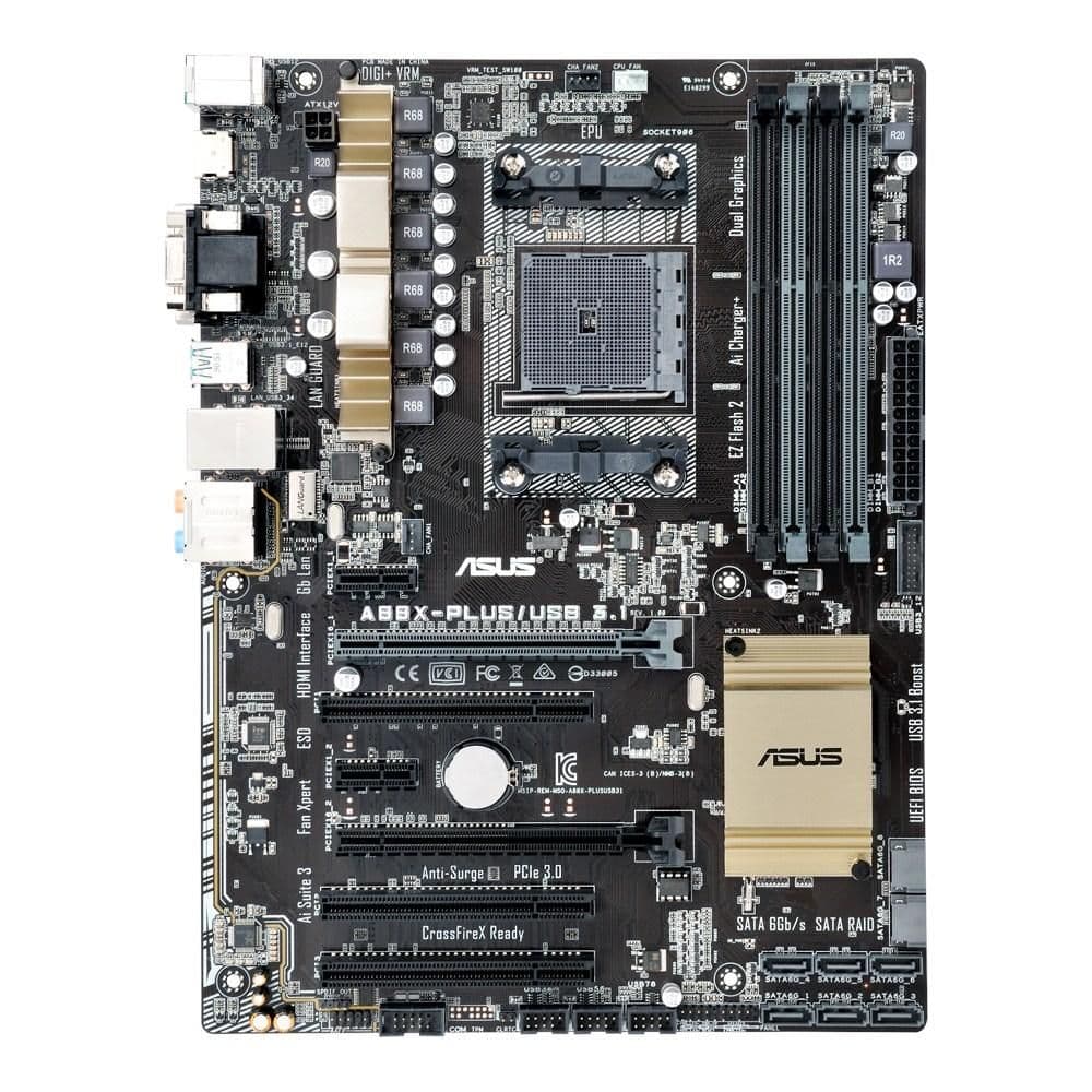 Asus A88X A88X-PLUS/USB 3.1 FM2+ DDR3 ATX image