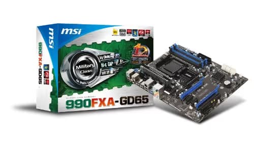 MSI 990FX A-GD65 AM3+ DDR3 ATX main image