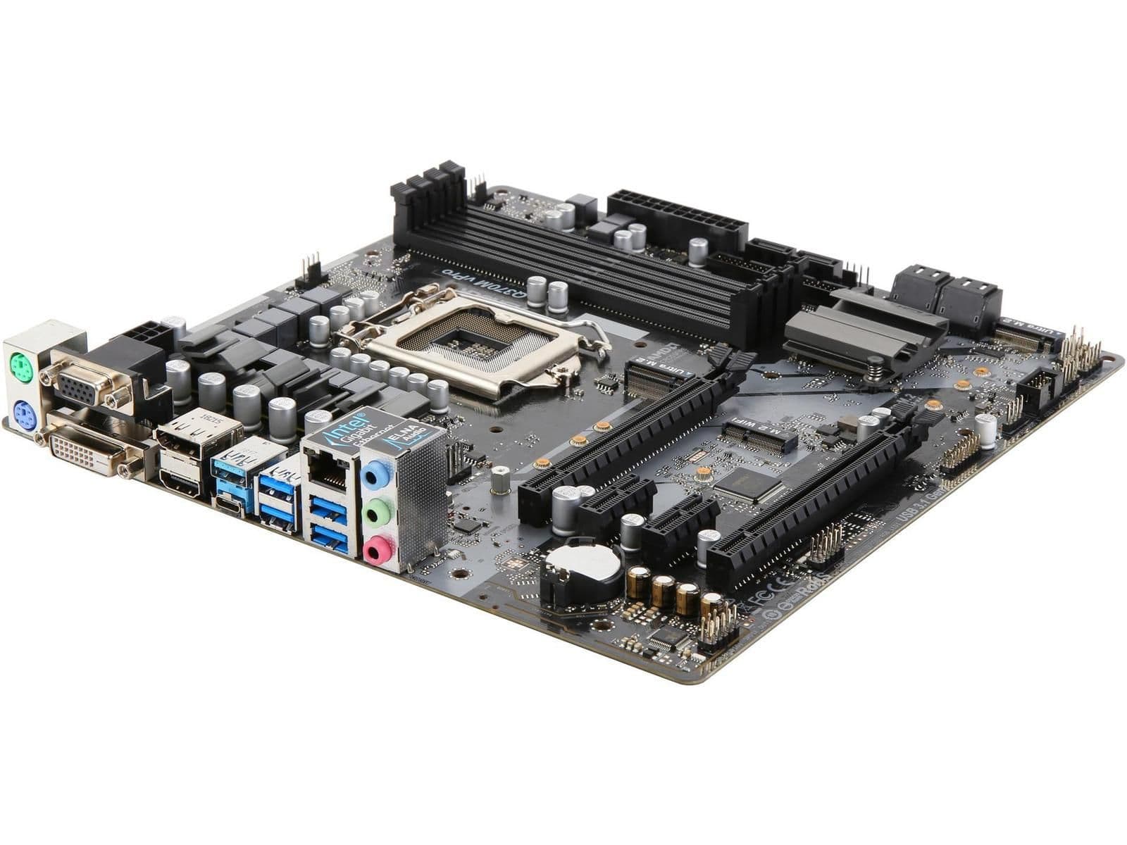 ASRock Q370M VPRO LGA1151 DDR4 Micro ATX main image