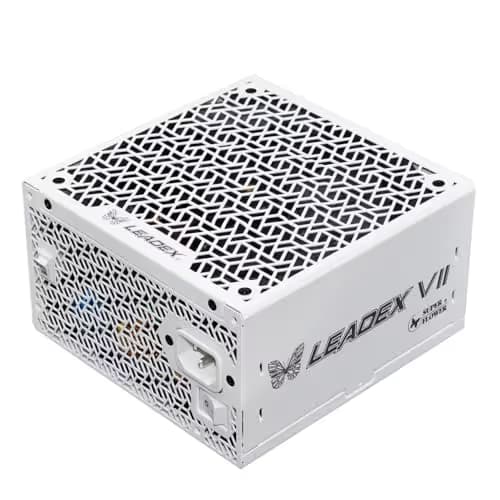 Super Flower LEADEX VII Platinum PRO White 1200W Fully Modular 80+ Platinum image