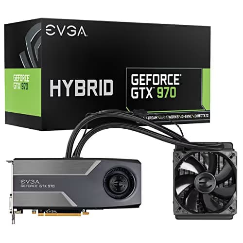 EVGA Black / Silver GeForce GTX 970 4GB GDDR5 main image
