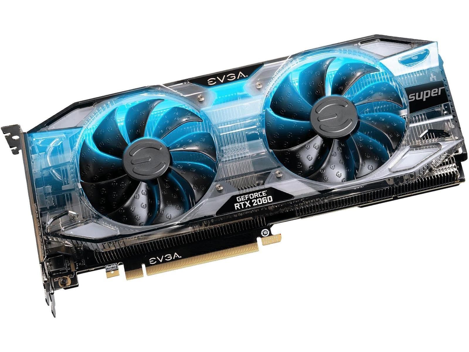 EVGA GeForce RTX 2060 SUPER XC GAMING 8GB GDDR6 Transparent image