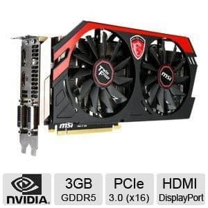 MSI GAMING GeForce GTX 780 Ti 3GB GDDR5 Black / Red main image