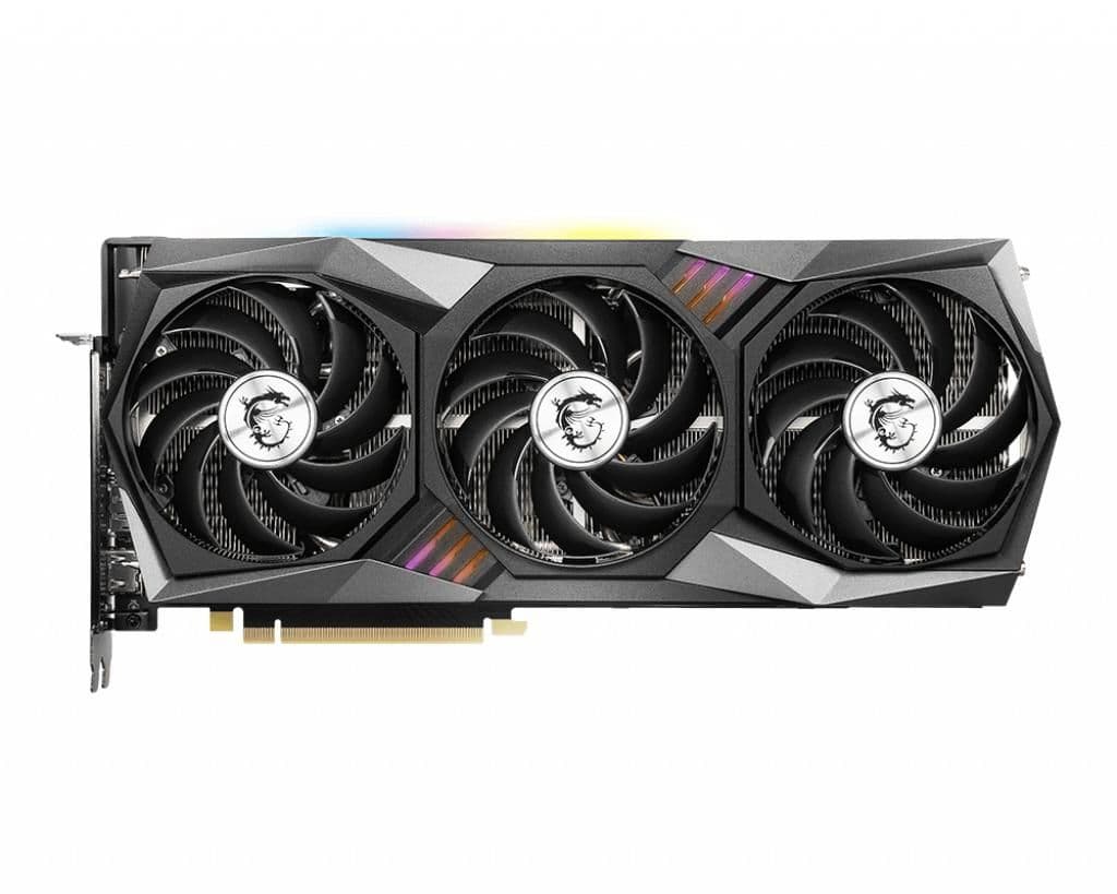 MSI GAMING TRIO GeForce RTX 3060 Ti 8GB GDDR6 Black / Silver image
