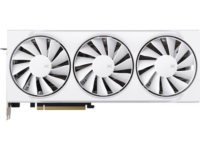 XFX Swift AMD Radeon RX 9070 XT White Triple Fan Gaming Edition 16GB GDDR6 image