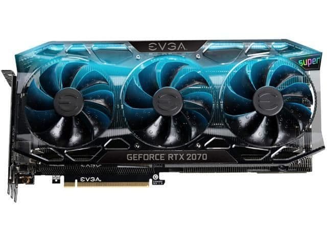 EVGA FTW3 ULTRA+ GeForce RTX 2070 SUPER 8GB GDDR6 Black main image