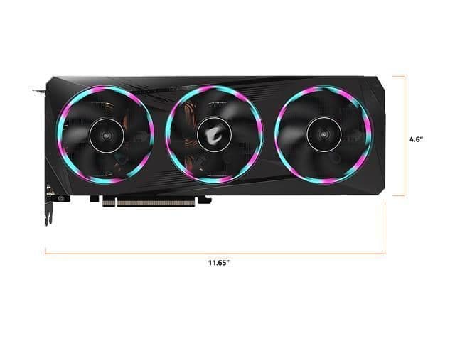 Gigabyte AORUS ELITE GeForce RTX 3050 8GB GDDR6 Black image