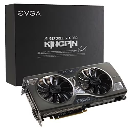 EVGA K|NGP|N ACX 2.0+ GeForce GTX 980 4GB GDDR5 Black / Silver main image