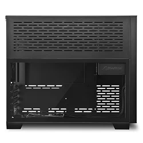 SHARKOON MS-Z1000 Micro ATX Mid-Tower Black Tempered Glass Side Panel image