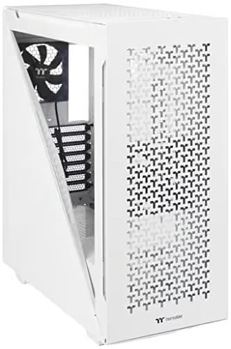 Thermaltake Divider 500 ATX Mid Tower White Tempered Glass ARGB Air Snow image