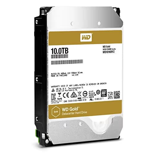 Western Digital Gold 10 TB HDD 7200RPM 3.5" SATA 6.0 Gb/s Internal main image