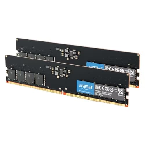 Crucial CT2K64G56C46U5 128GB (2x64GB) DDR5-5600 CL46 Black main image