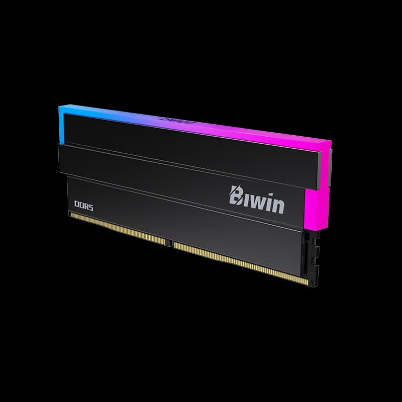 Biwin Black Opal DW100 RGB Black DDR5-8200 CL36 32GB (2x16GB) image
