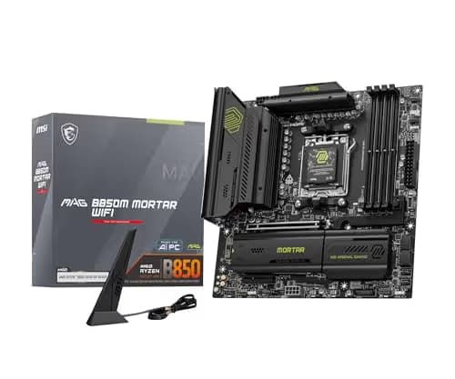 MSI B850M MAG MORTAR WIFI AM5 DDR5 Micro ATX main image