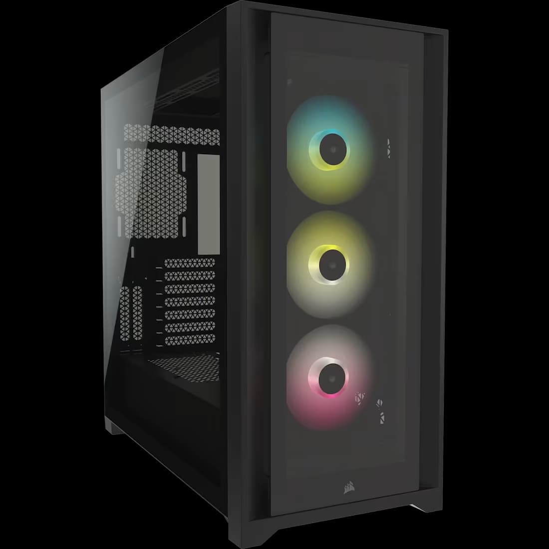 Corsair iCUE 5000X RGB ATX Mid Tower Black with Tempered Glass Side Panel, and 850 W Power Supply image