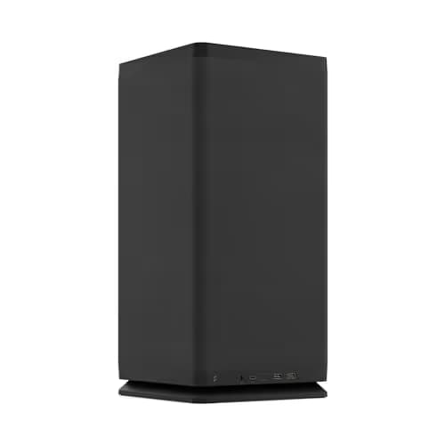 Fractal Design Mood Mini-ITX Tower Black Mesh Side Panel image