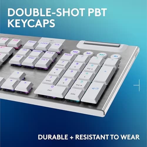 Logitech G915 X Mechanical Gaming Keyboard LIGHTSPEED RGB Wired/Wireless/Bluetooth image