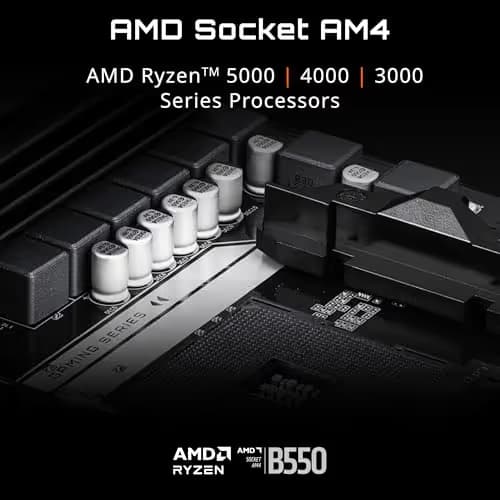 Gigabyte B550 EAGLE WIFI6 AM4 DDR4 ATX image