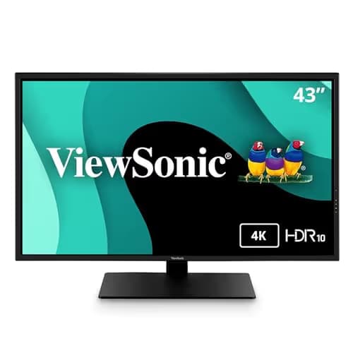 ViewSonic VX4381-4K 43" 4K 0Hz VA Monitor image