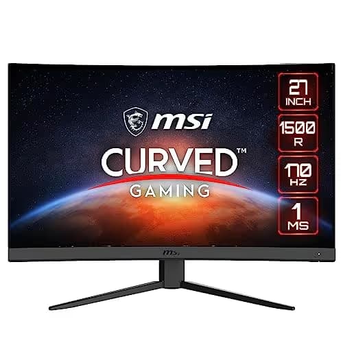 MSI Optix G27C4 E2 27" 1080p 170Hz VA Curved Monitor main image