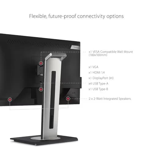 ViewSonic VG2448A 24" 1080p 0Hz IPS Monitor image
