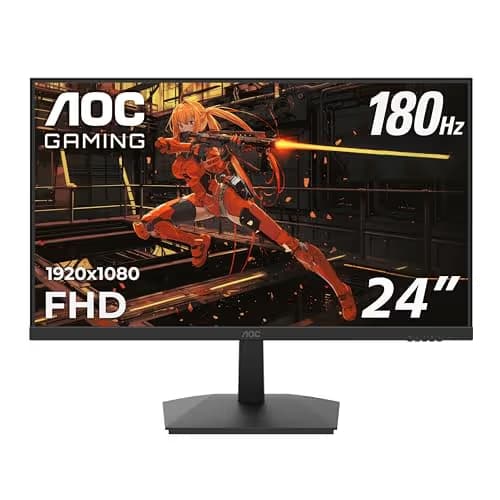 AOC 24G15N 23.8" 1080p 180Hz VA Monitor image
