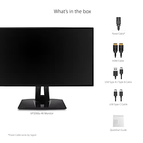 ViewSonic VP3268A-4K 32" 4K IPS Monitor image