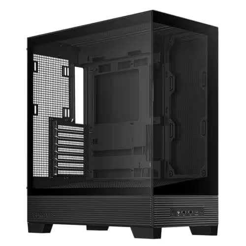 Asus A31 ATX Mid Tower Black with Tempered Glass Side Panel main image
