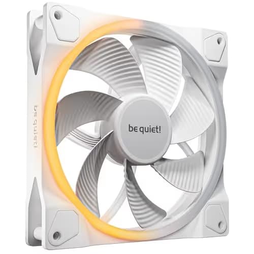 be quiet! Light Wings 140mm White ARGB PWM Reverse Blade main image