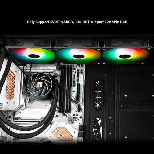 Thermalright AQUA ELITE ARGB V4 66.17 CFM Water 360mm Black image