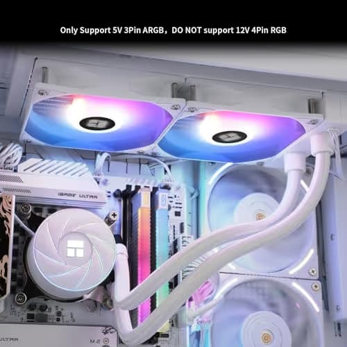 Thermalright AQUA ELITE ARGB V4 Water 240mm 66.17 CFM White image