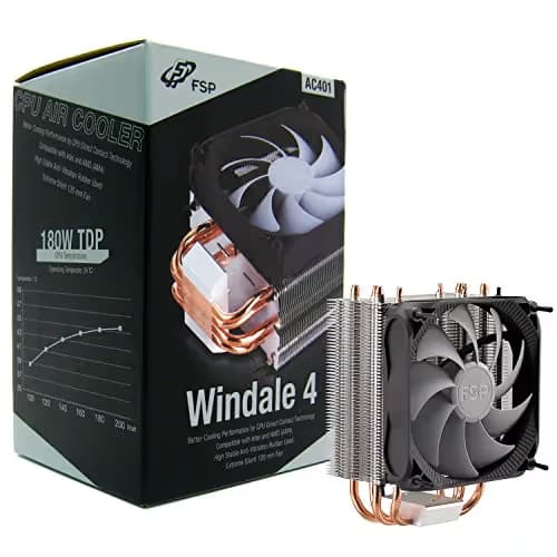 FSP Group Windale 4 Air 60 CFM 158mm Black / Silver image