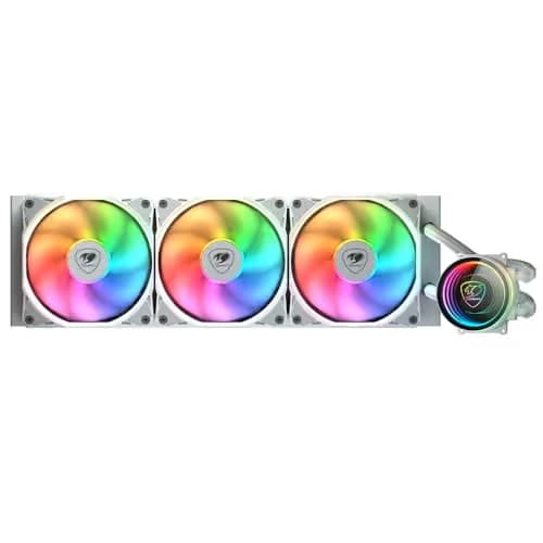 Cougar Poseidon Elite ARGB Water 360mm 62.53 CFM White main image