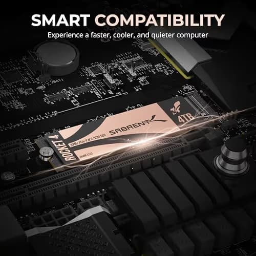 Sabrent Rocket 4 4TB SSD M.2-2280 PCIe 4.0 X4 NVMe image