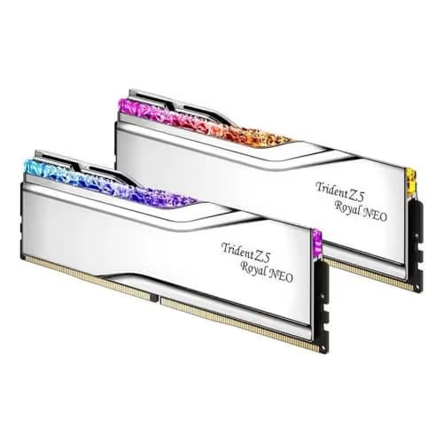 G.Skill Trident Z5 Royal Neo RGB Silver DDR5-8000 CL40 48GB (2x24GB) image