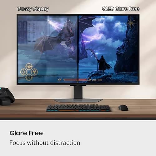 Samsung Odyssey OLED G8 G81SF 27" 4K 240Hz QD-OLED Monitor image