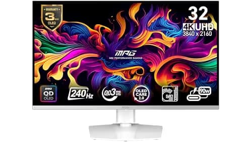 MSI MPG 321URXW 31.5" 4K 240Hz QD-OLED Monitor image