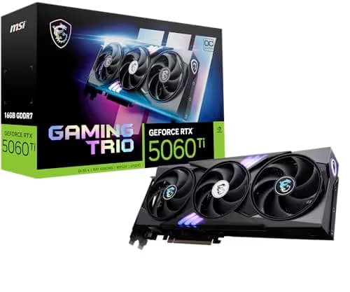 MSI GeForce RTX 5060 Ti 16G GAMING TRIO OC GDDR7 image