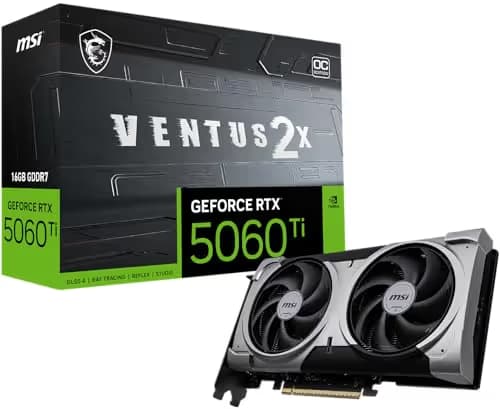 MSI GeForce RTX™ 5060 Ti 16G VENTUS 2X OC PLUS GDDR7 image