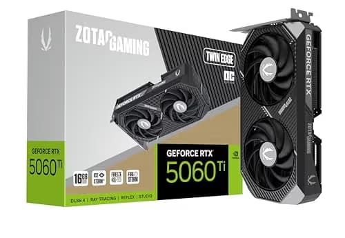 ZOTAC GAMING GeForce RTX 5060 Ti 16GB GDDR7 Twin Edge OC image