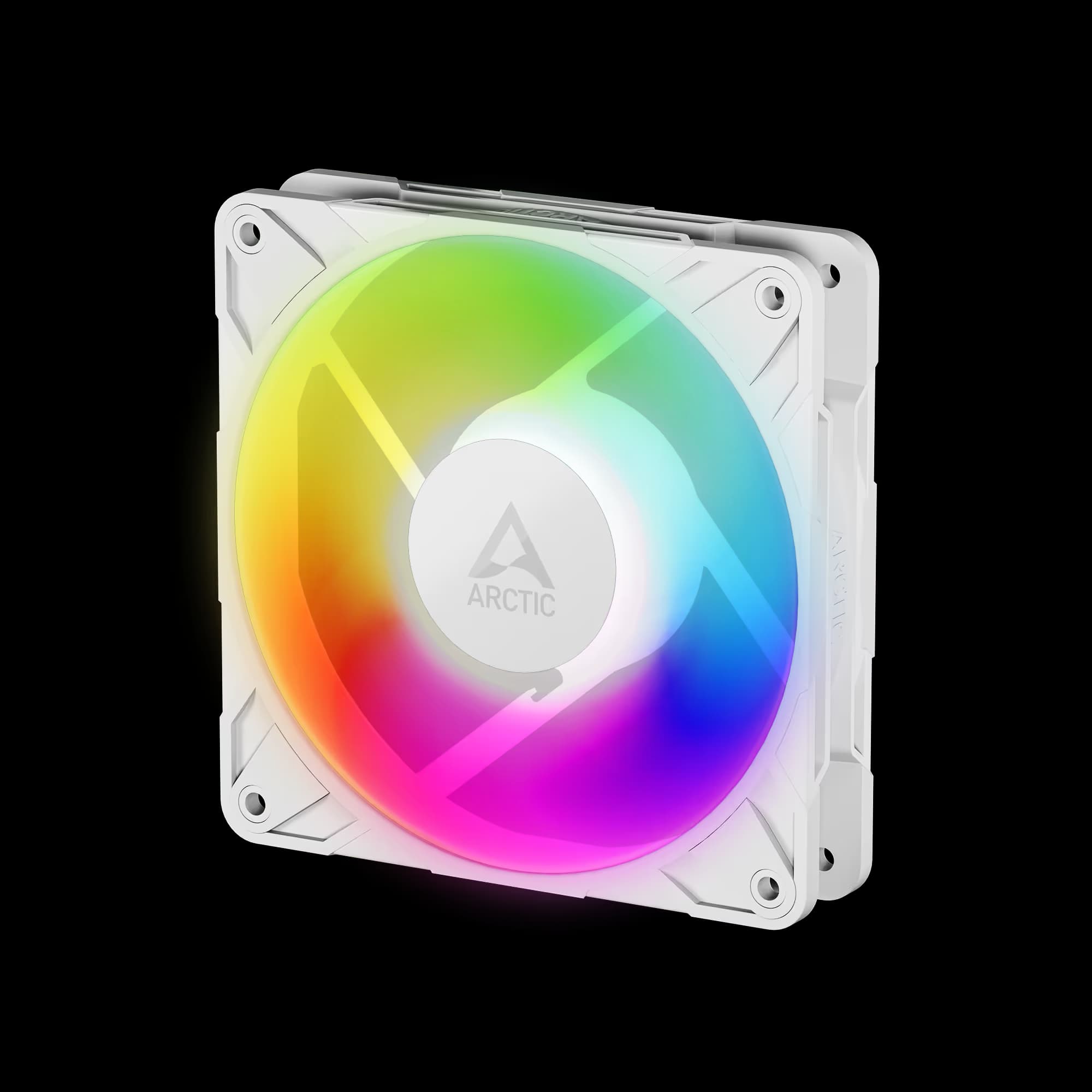 ARCTIC P12 Pro 120mm White RGB PWM main image