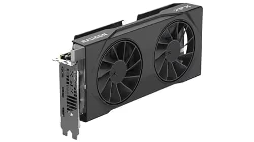 XFX Radeon RX 9060 XT Swift OC 8GB GDDR6 Black Dual Fan image