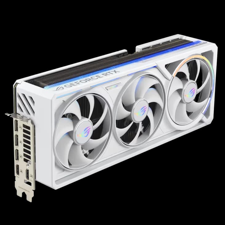ASUS ROG Astral GeForce RTX 5090 32GB GDDR7 WHITE OC Edition image
