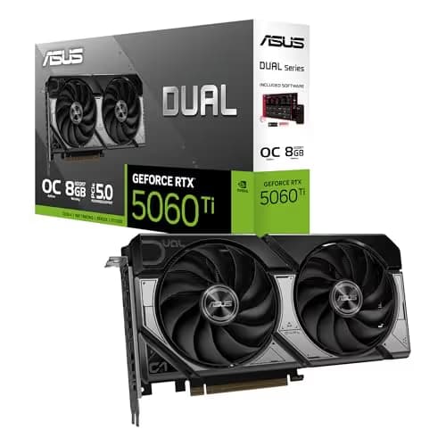 ASUS Dual GeForce RTX 5060 Ti 8GB GDDR7 OC Edition image
