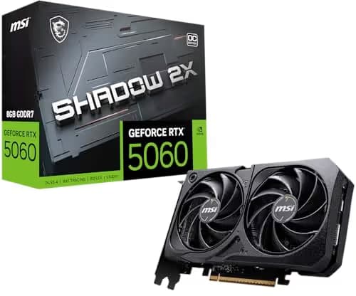 MSI SHADOW 2X OC GeForce RTX 5060 8GB GDDR7 image
