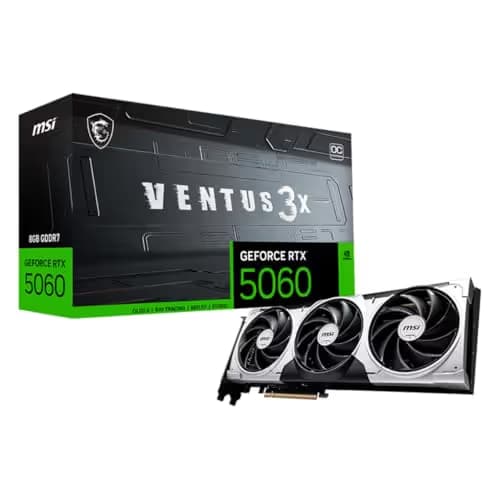 MSI VENTUS 3X OC GeForce RTX 5060 8GB GDDR7 image