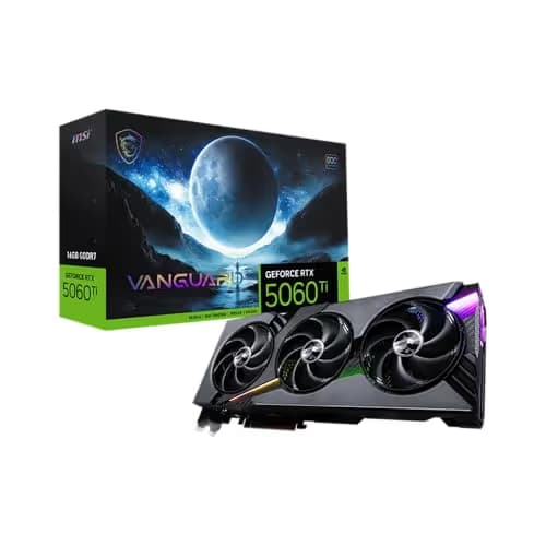 MSI GeForce RTX 5060 Ti 16G VANGUARD SOC GDDR7 main image